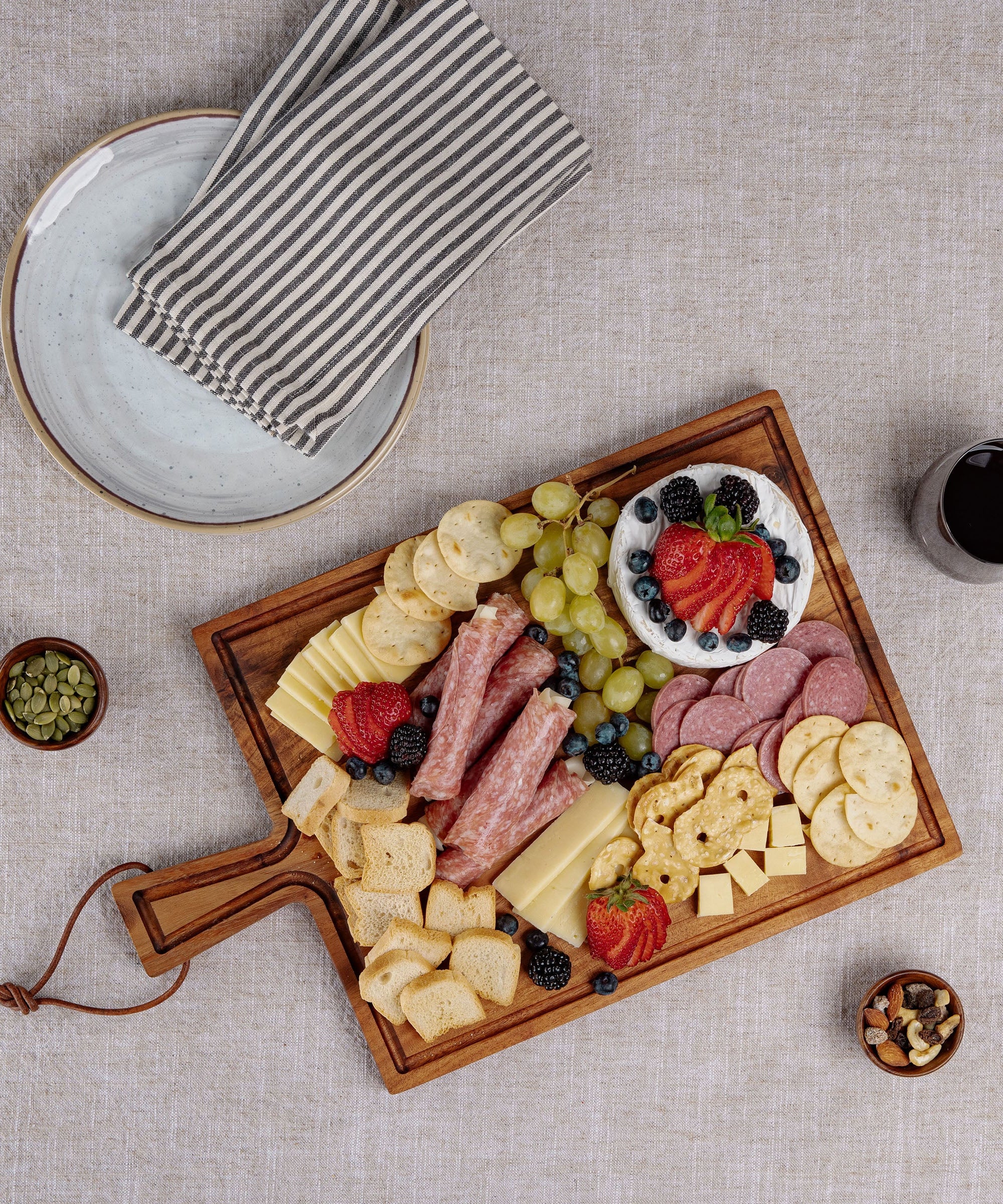 Tagliere Rectangular Charcuterie Board - Grazingbelles
