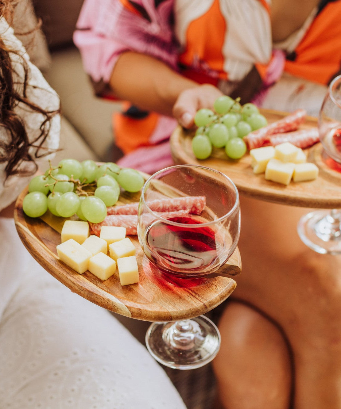 Wine Appetizer Plate Set Of 4