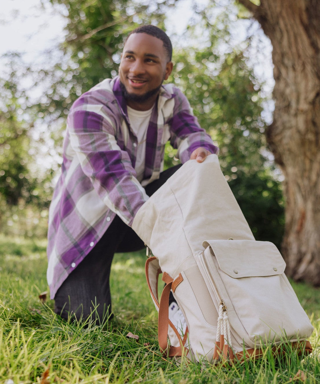 Carmel Roll Top Picnic Backpack Cooler