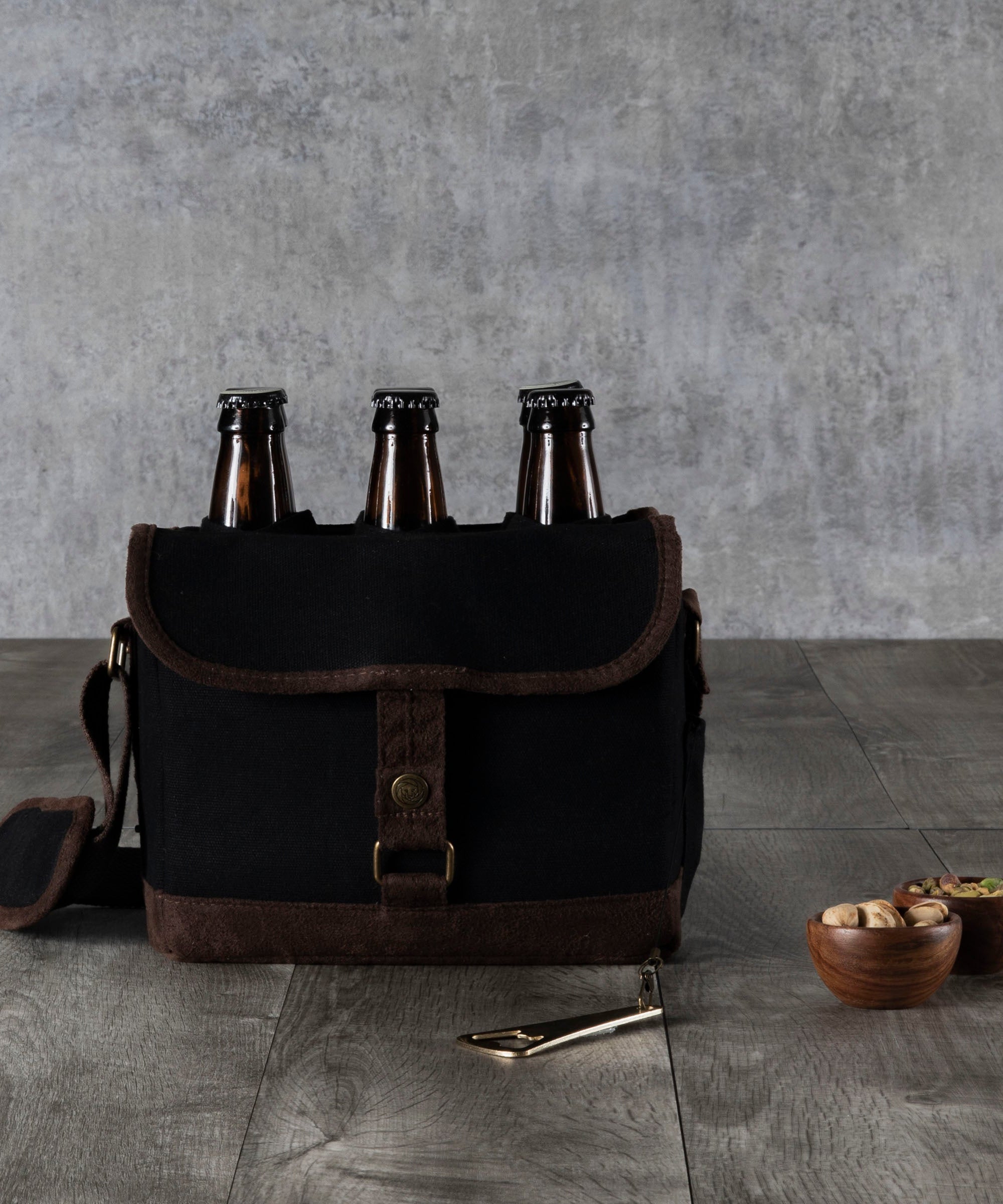 Beer Caddy Cooler Tote with Opener