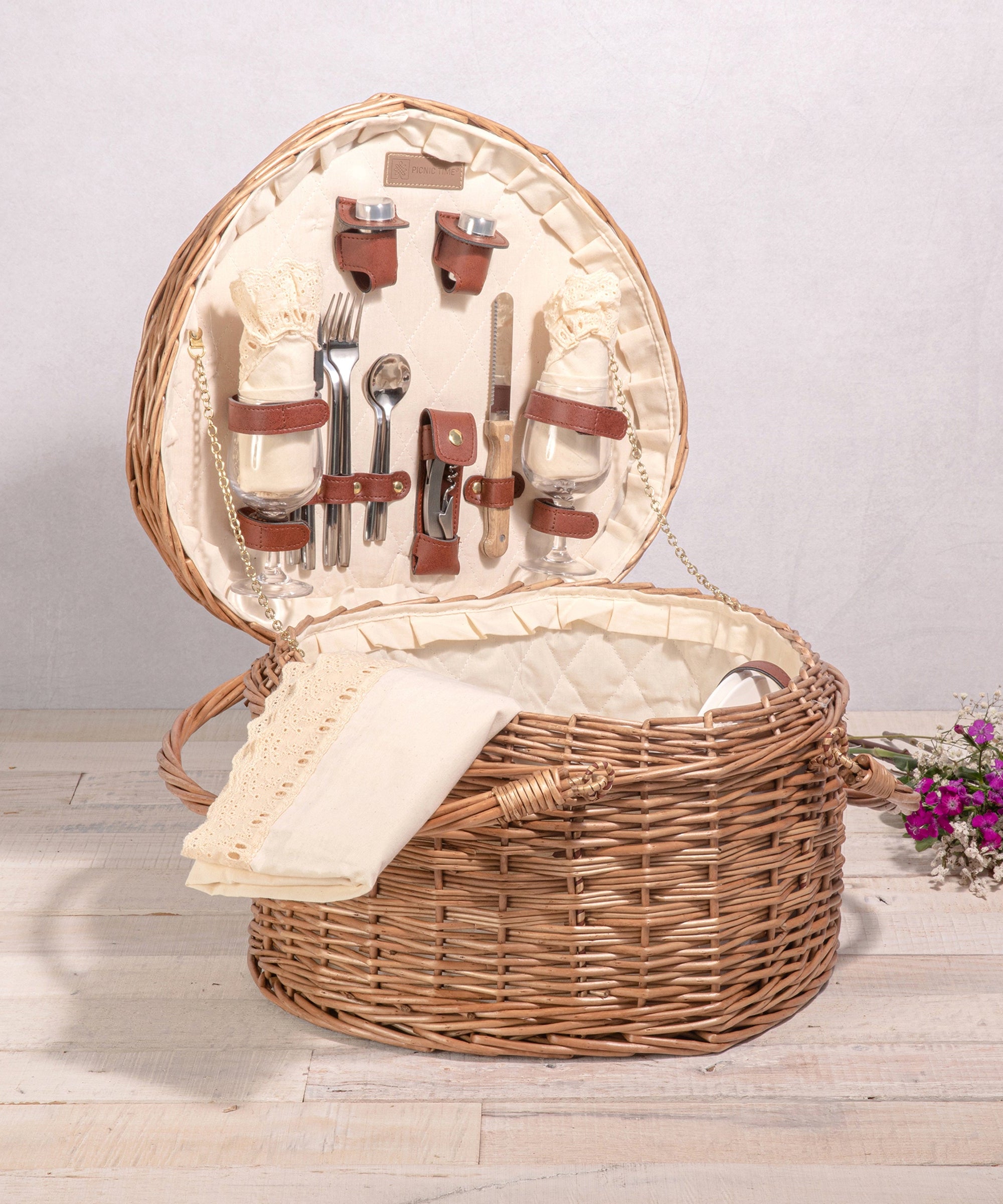 Heart Picnic Basket