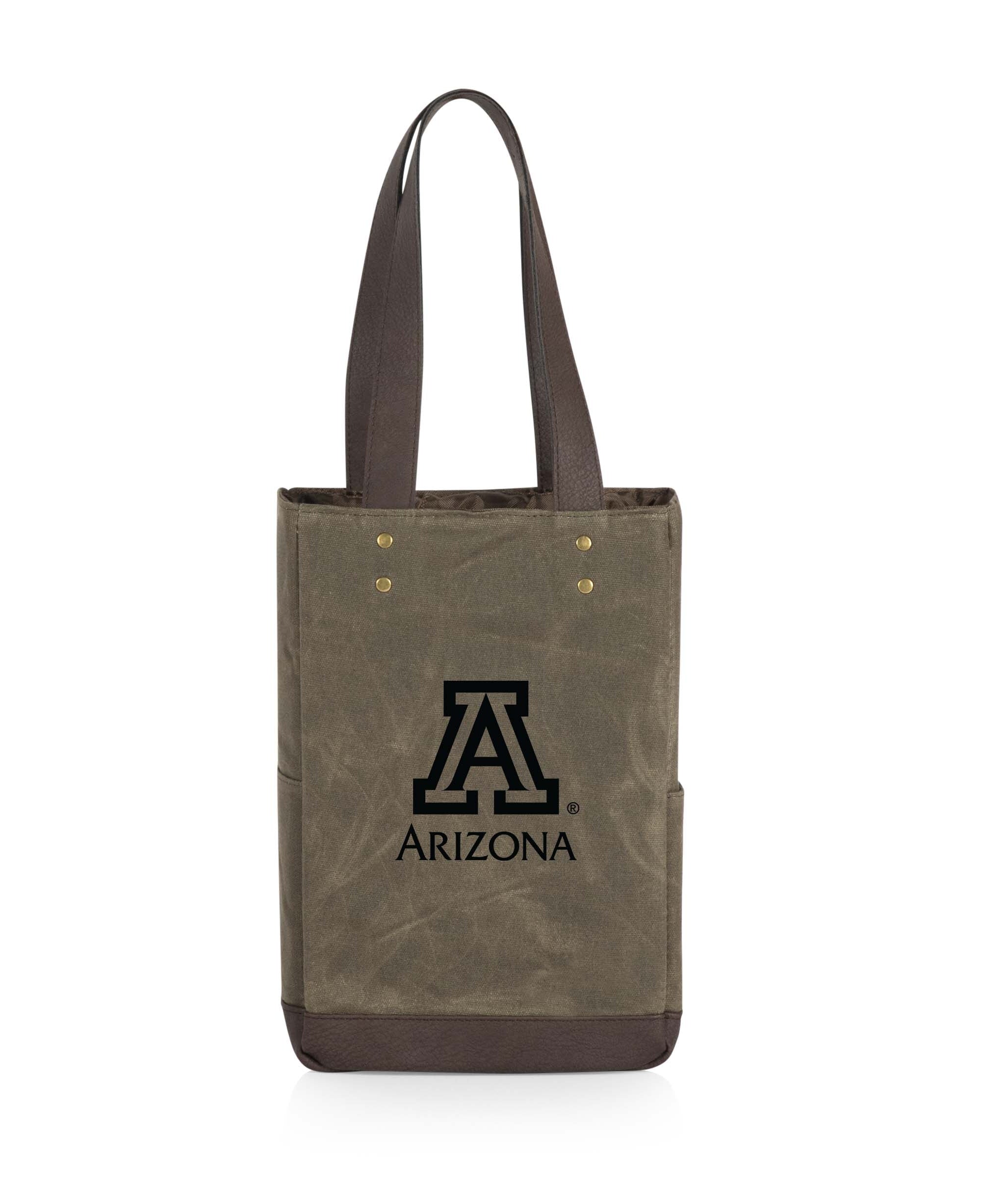 Arizona Wildcats - 2 Bottle Insulated Wine Cooler Bag