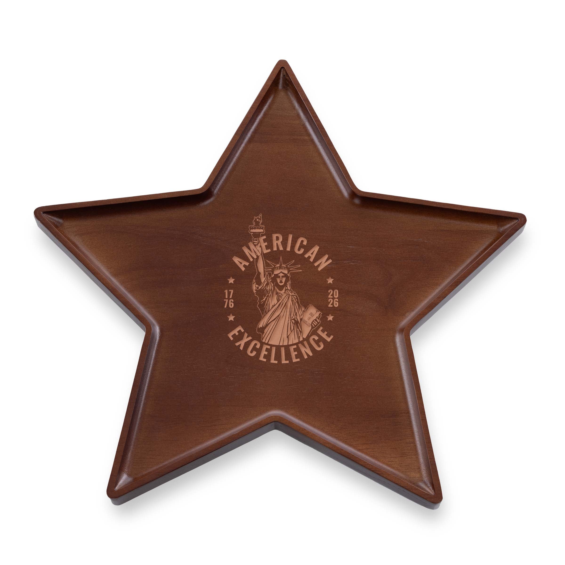 America250 - Star Shaped Serving Tray