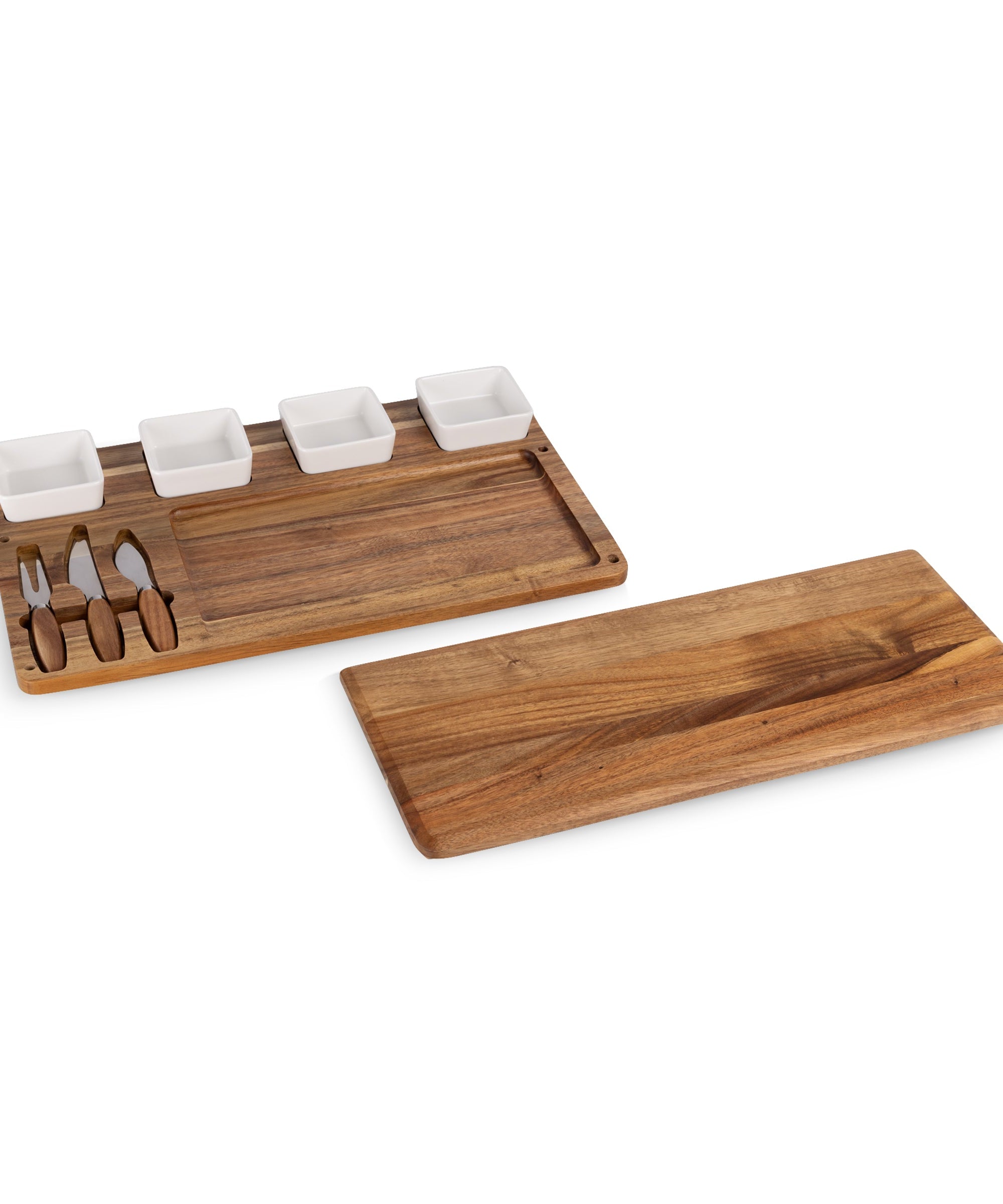 Picada Tapas & Cheese Board Set with Dip Bowls