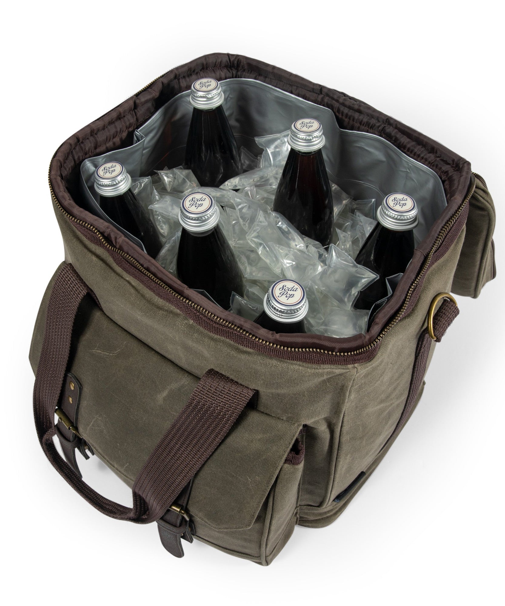 Weekender 6 Bottle Insulated Wine Bag with Trolley