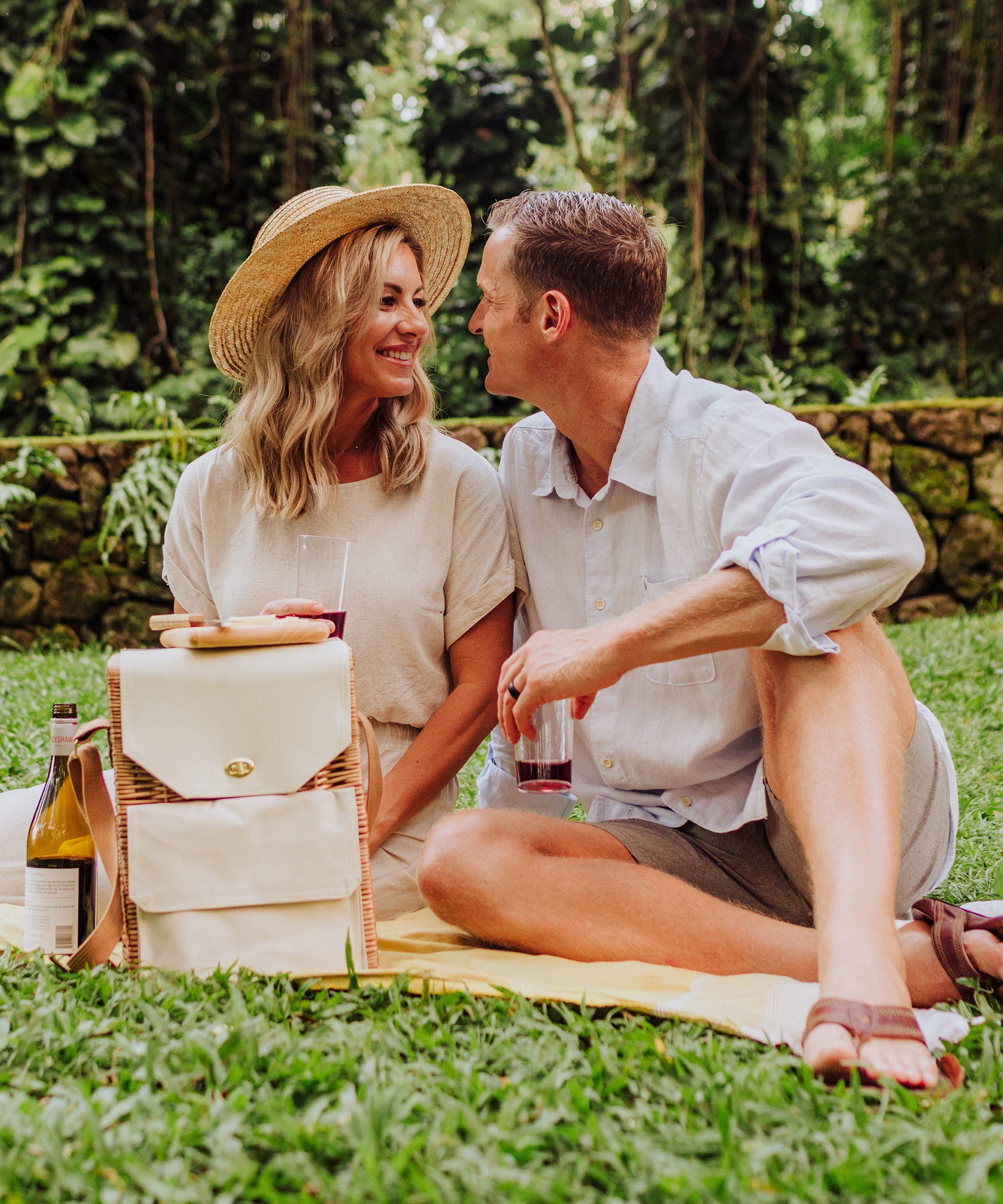Corsica Wine & Cheese Picnic Basket