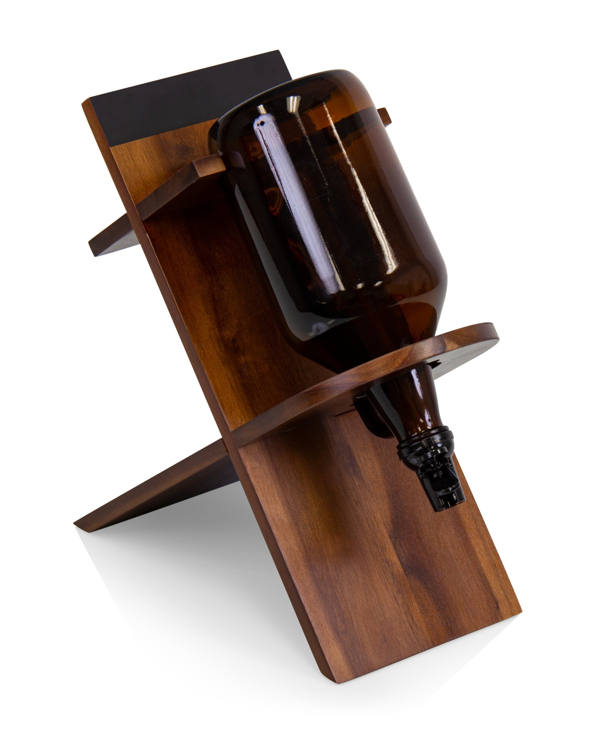 Growler Stand with 64oz Glass Growler