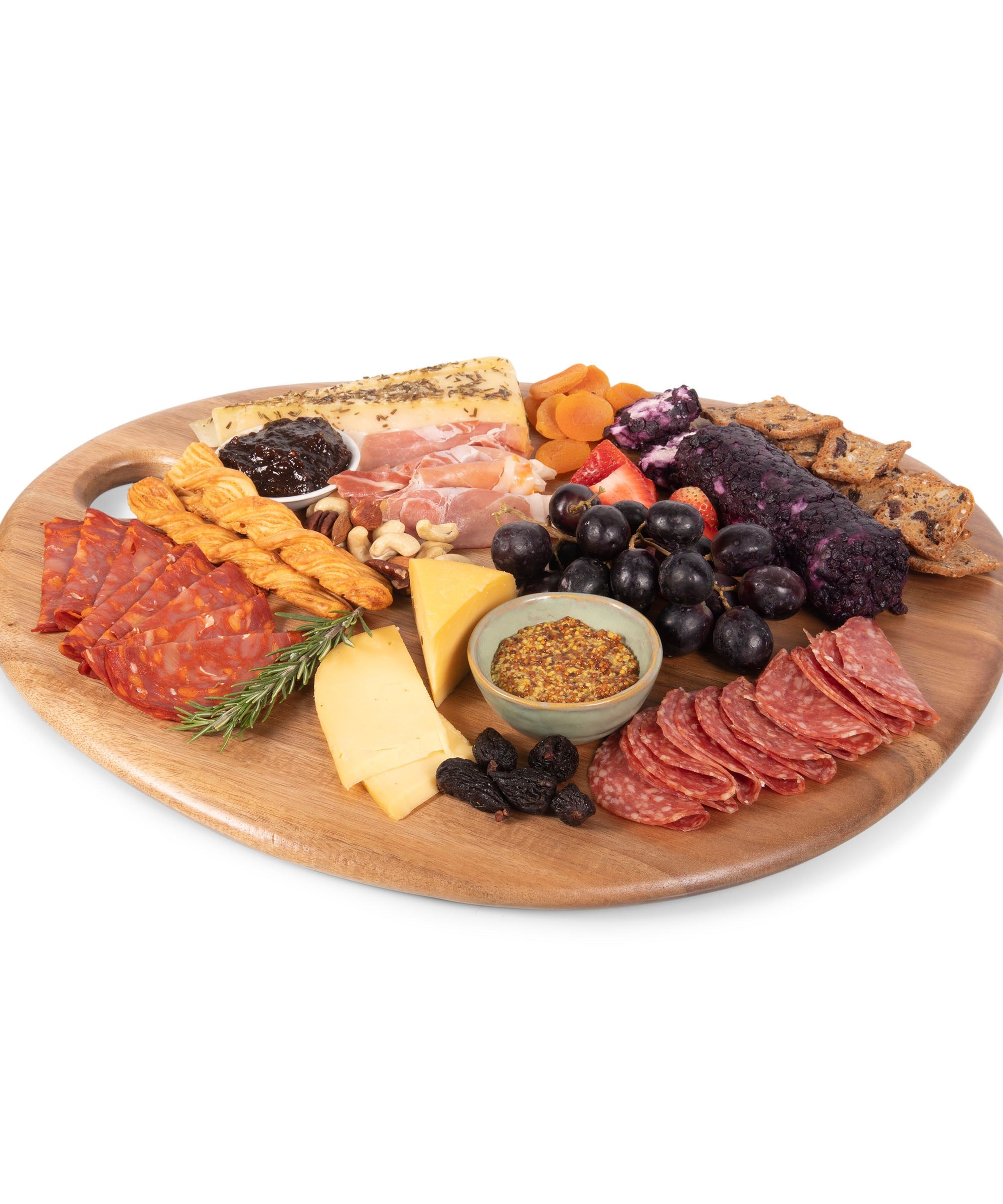 Pebble Shaped Acacia Serving Board 18" x 15"