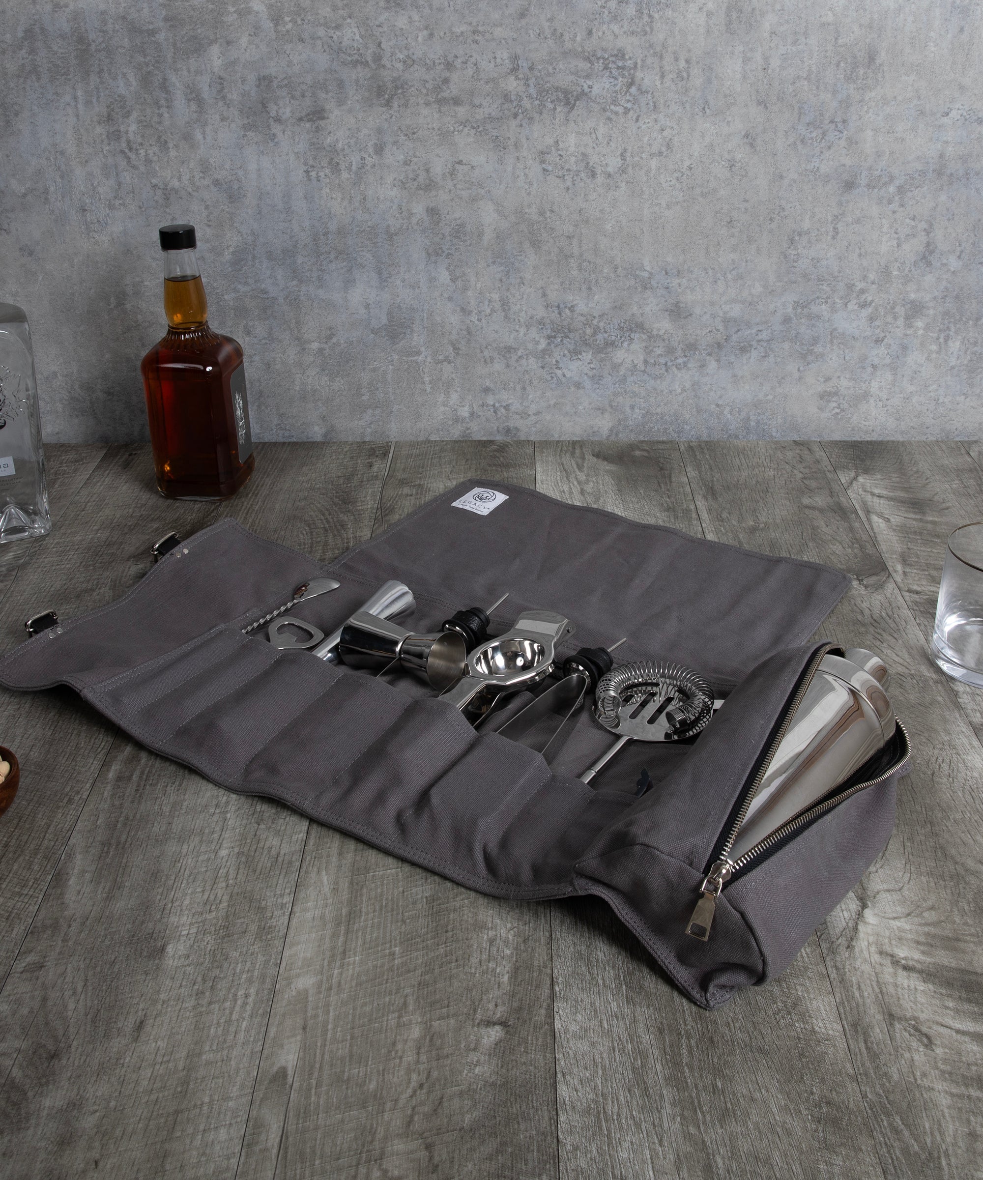 Barkeep Bar Tool Roll Up Kit