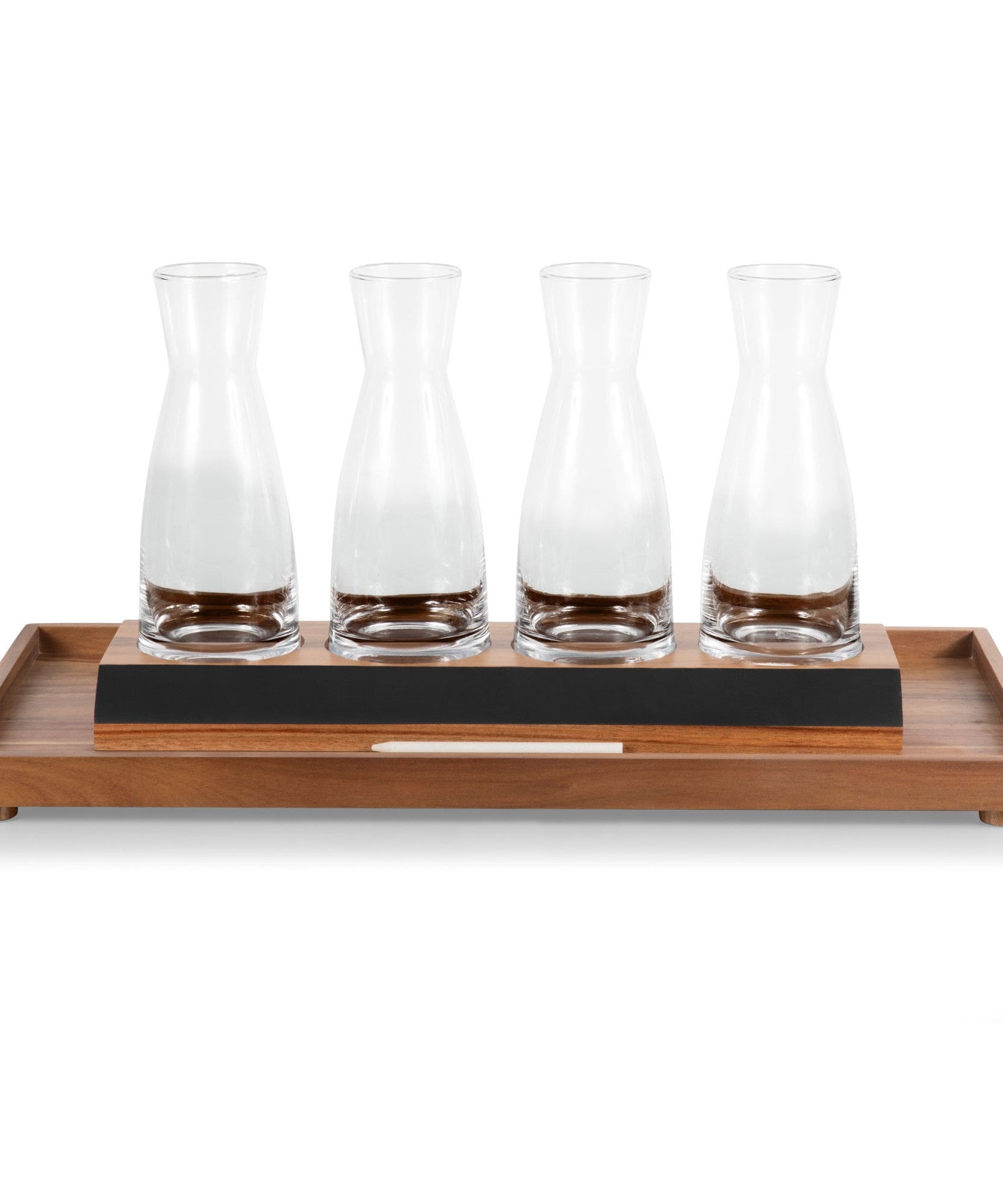 Cava Wine Tasting Kit with 4 Glass Carafes