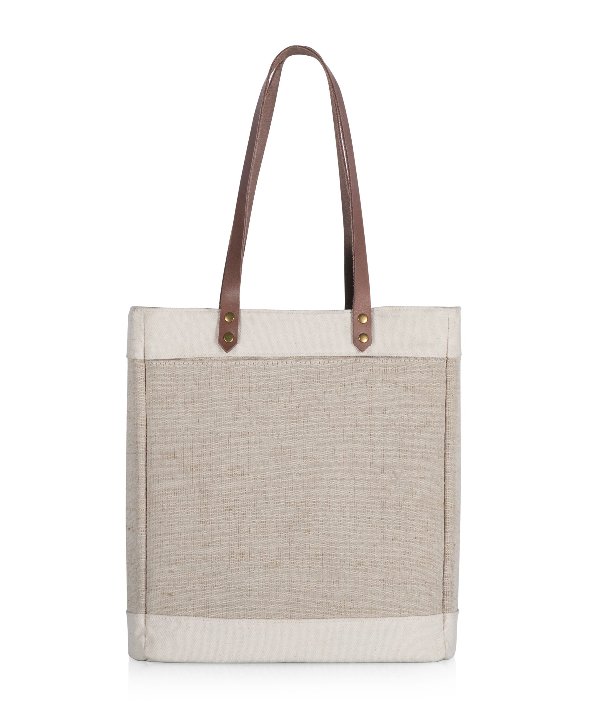 Pinot Jute 3 Bottle Insulated Wine Bag