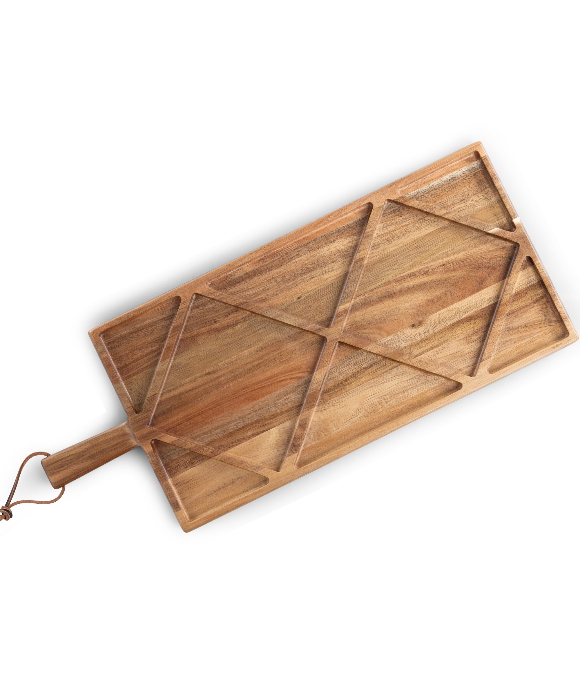 Acacia Grazing Charcuterie Sectioned Serving Board