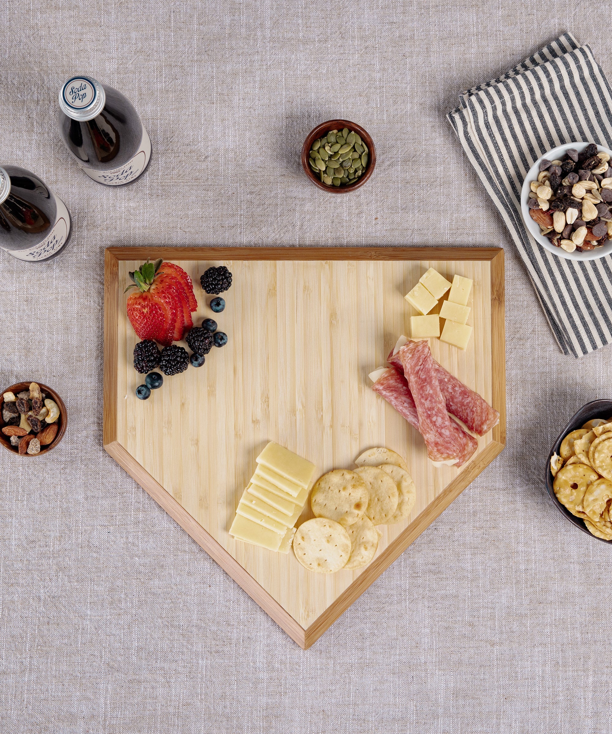 Home Plate Serving Board